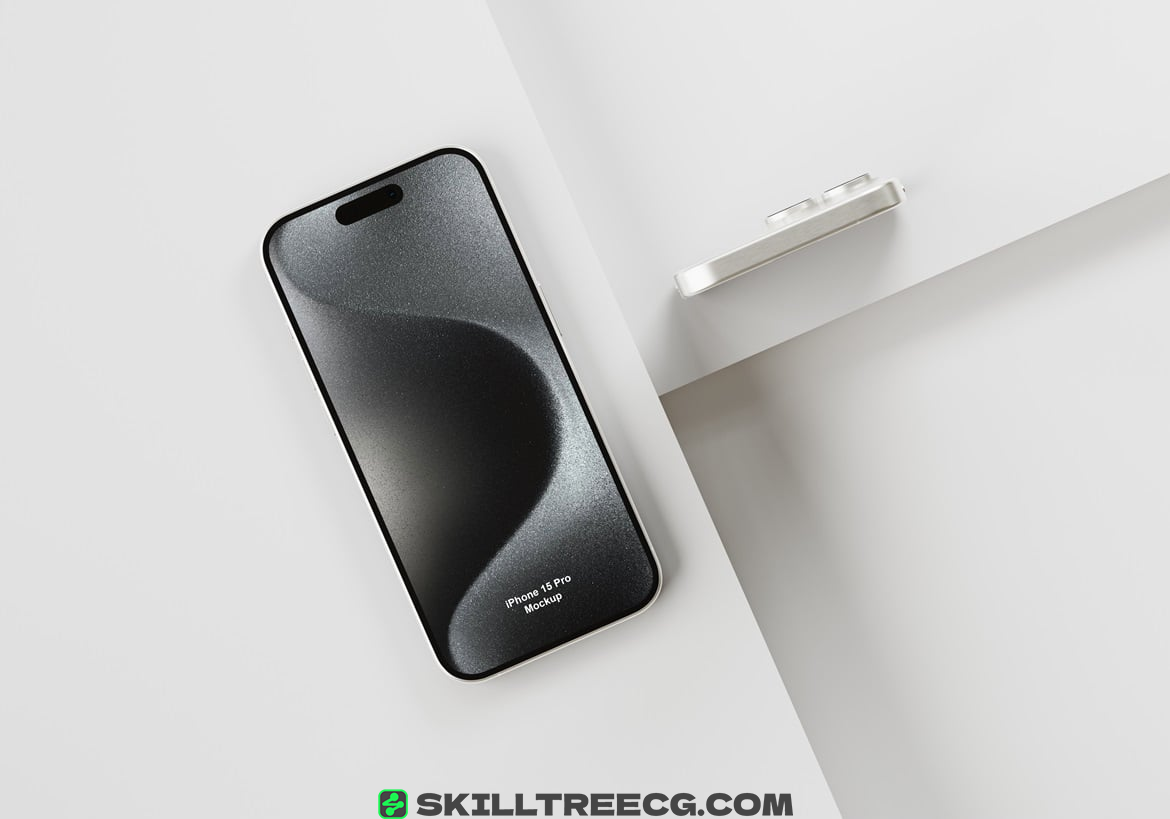 图片[12]-11 Psd iPhone 15 Pro Mockup（597903）-技能树